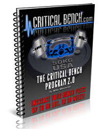 critical bench review Critical Bench Review   Is Mike Westerdal Bench Press Program Good?